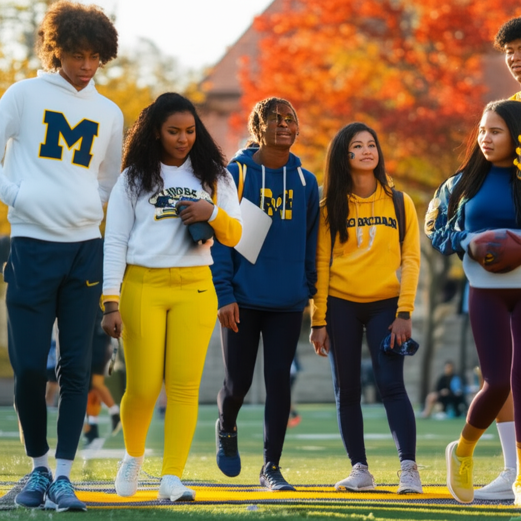 University of Michigan student athletes
